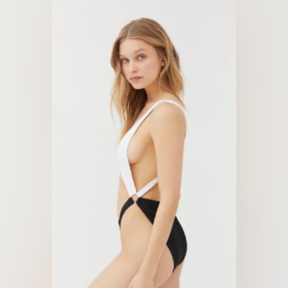 uo out from under peek a boo one piece
